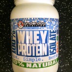 All Natural Vanilla 100% Whey Protein Isolate
