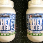 DEAL!!  2 Jars of All Natural Vanilla 100% Whey Protein Isolate
